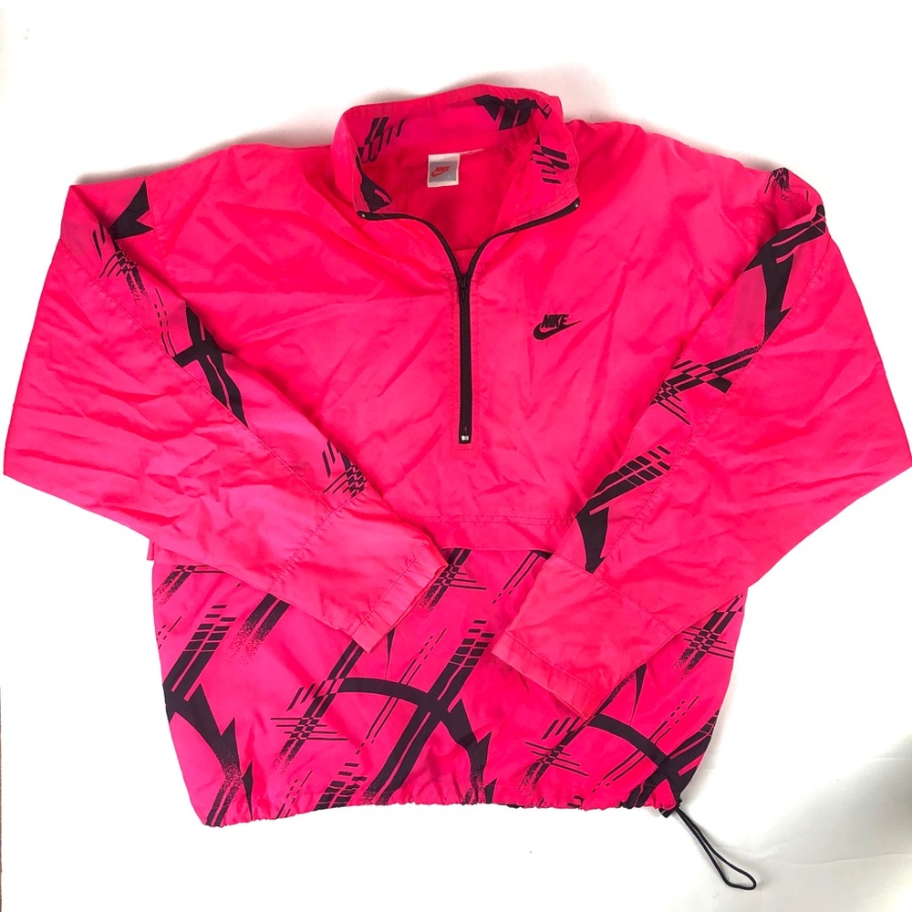 VTG ULTRA RARE Retro Neon Pink Nike Windbreaker